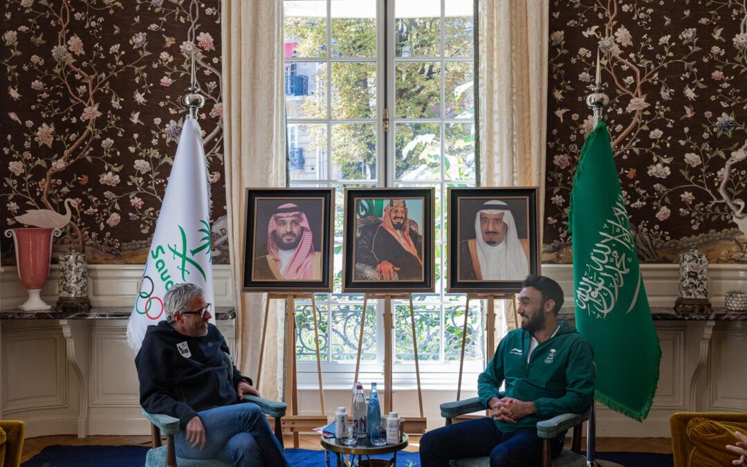 الفيصل يلتقي برئيس اولمبياد لوس انجلوس.. ويحضر الاستقبال الرسمي البحريني