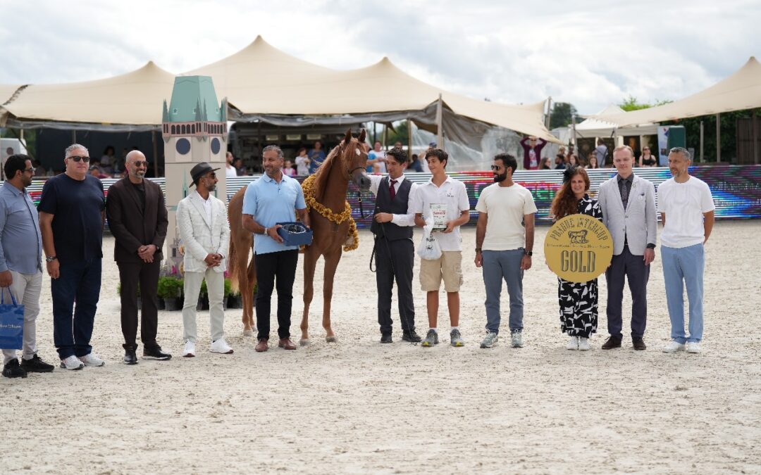 محافظا على إنجازه التاريخي ولقب أفضل مربي  مربط دبي يحرز ثلاثية ذهبية ولقب برونزي في براغ الدولية 2024