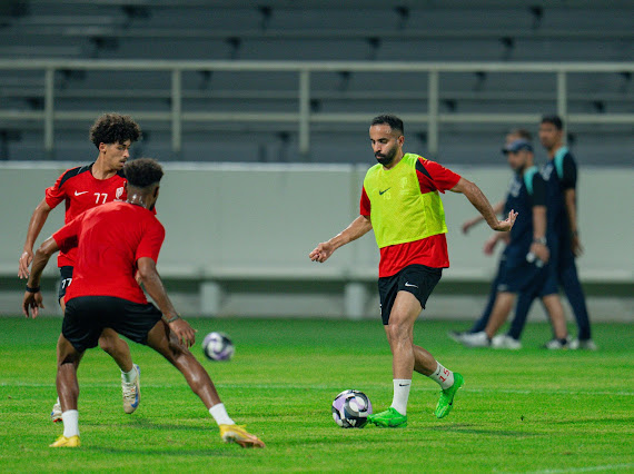 القادسية يختتم تحضيراته لمواجهة الفتح