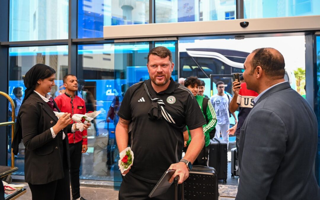 بعثة الفئات السنية تغادر إلى الإسماعيلية لإقامة معسكر إعدادي