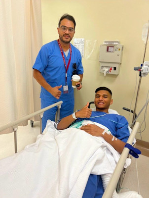 يغيب لما يقارب الـ (8) أسابيع.. جراحة ناجحة لـ ” أحمد قصي “