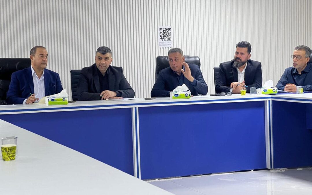 اللجنة التحضيرية العراقية لكرة القدم تعقد اجتماعها لإستضافة مجموعتها  في تصفيات كاس العالم