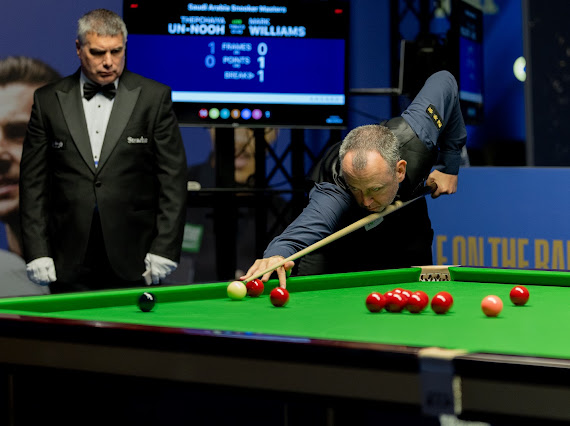 بعد ختــام الجولة الخامسة من الحدث العالمي.. تحديد المتأهلين إلى دور الـ16 في بطولة الماسترز السعودية للسنوكر