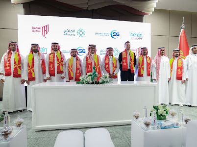 القادسية يوقع عقود رعاية مع مستشفيات المانع وسعودي جيوفيزيكل وبيرين