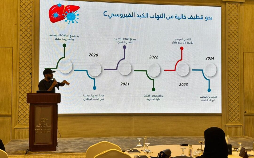 60 ممارسًا صحيًا يتباحثون التحديثات الصحية المتعلقة بالتهابات الكبد الفيروسية