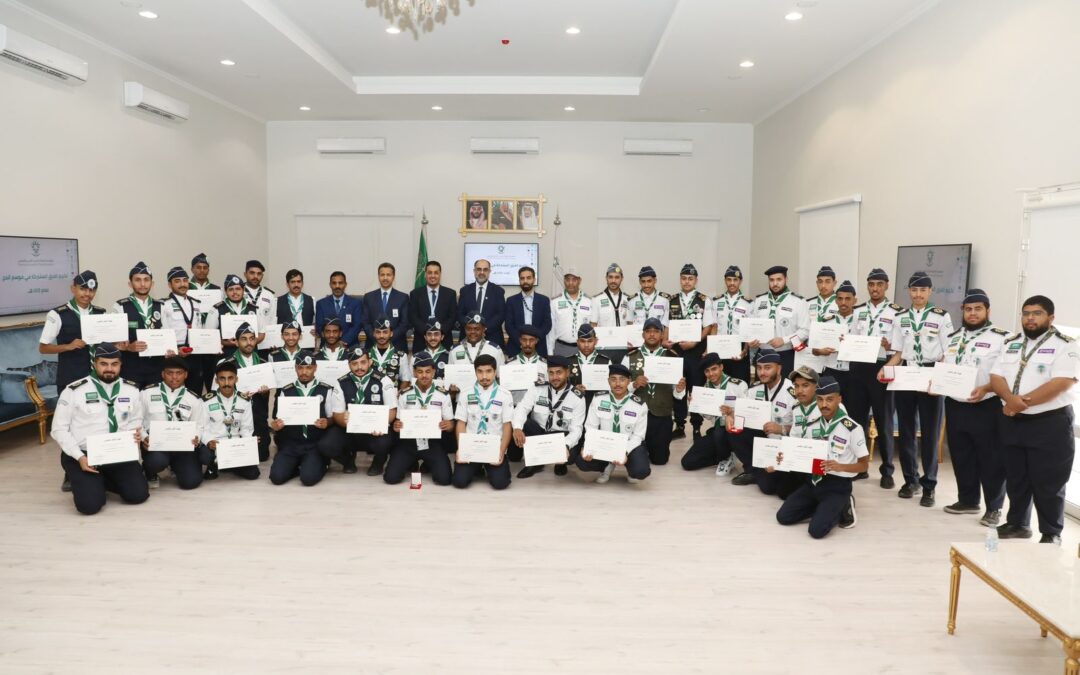 تقني الشرقية يكرم المفوضية الكشفية المشاركة في حج 1445هـــ