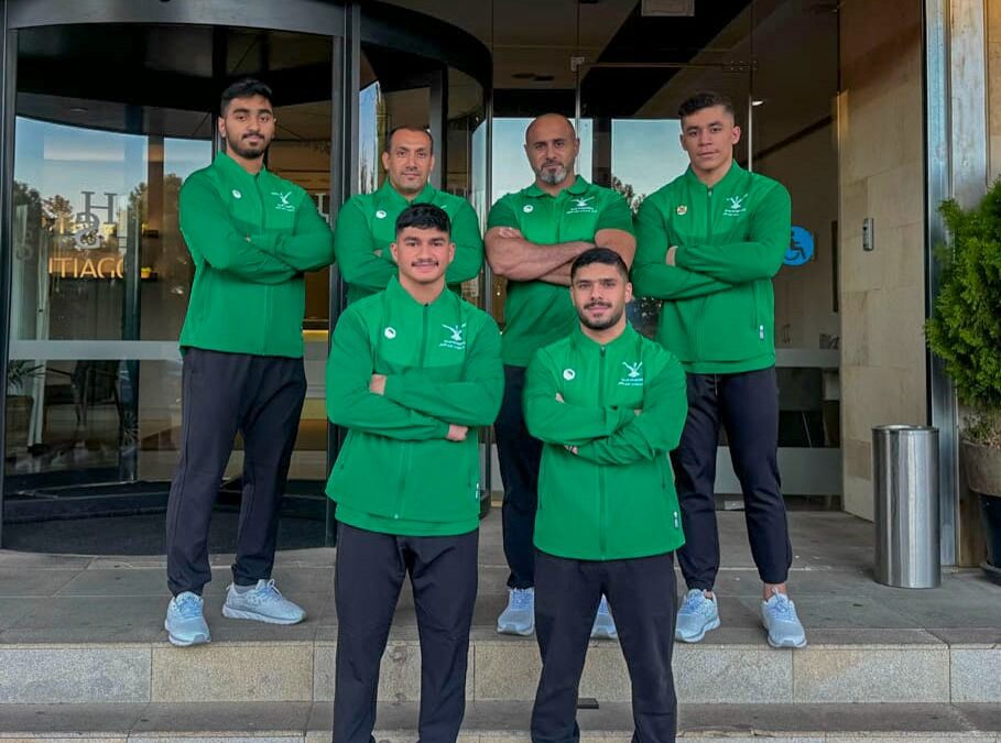 اخضر رفع الأثقال يصل لإسبانيا للمشاركة في بطولة العالم للشباب لرفع الاثقال