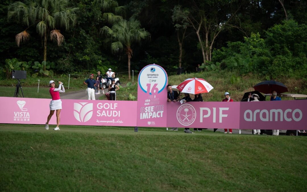 جولف السعودية تواصل التزامها الاجتماعي بإطلاق مبادرةللتوعية بسرطان الثدي في جولة أرامكو للفرق بشينزين