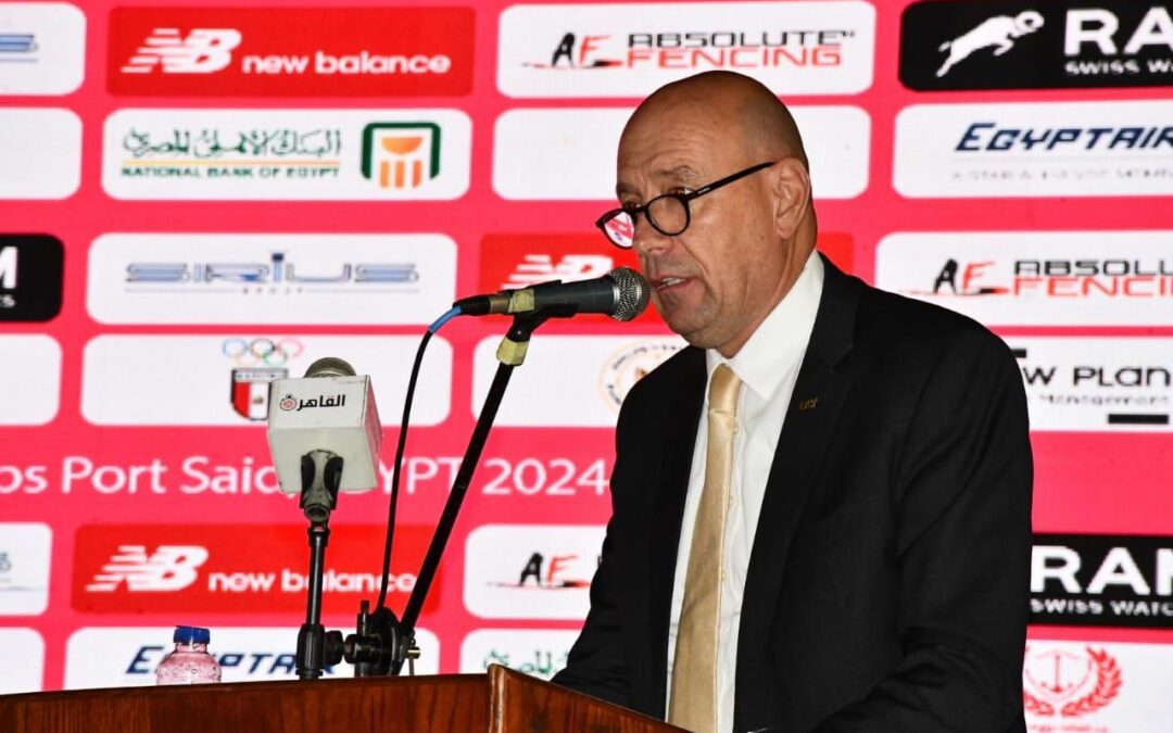شريف العريان: نشكر محافظة بورسعيد على كامل الدعم ومصر قبلة البطولات الدولية للخماسي الحديث
