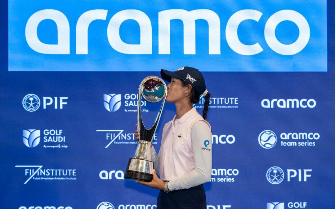 سيلين بوتييه تتوج بلقب سلسلة بطولة أرامكو للفرق المقدمة من صندوق الاستثمارات العامة في شينزين