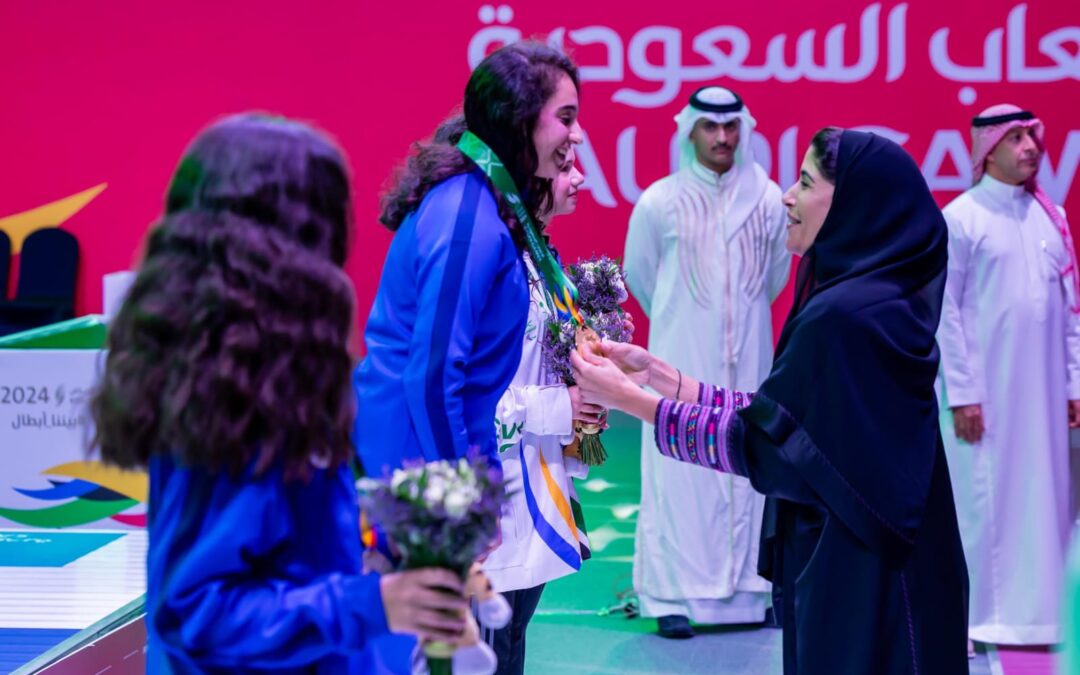 الأميرة دليل تتوج أبطال المبارزة