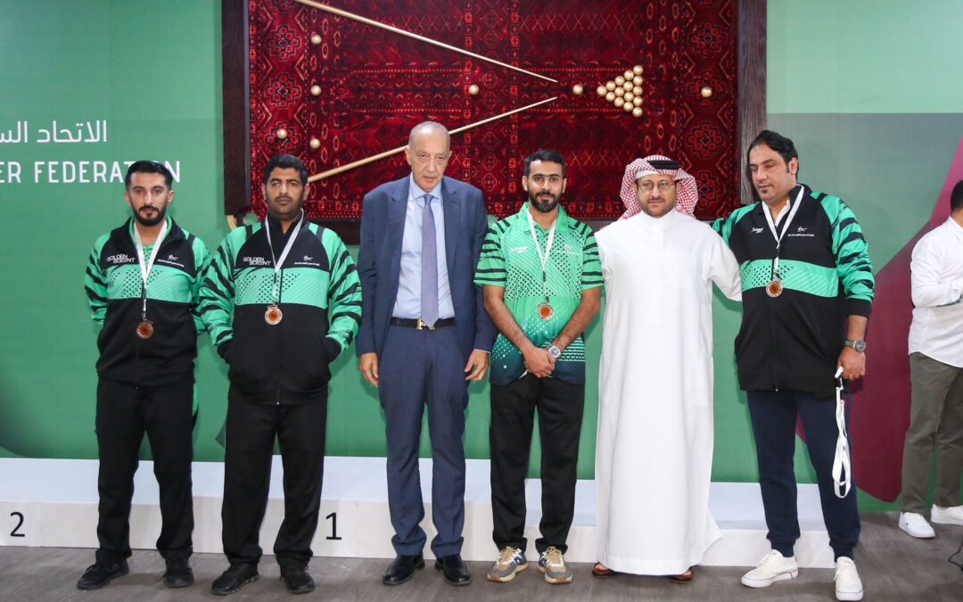 الخرادلي والشمري  يتوّجان أبطال عربية 2024 في 10 منافسات