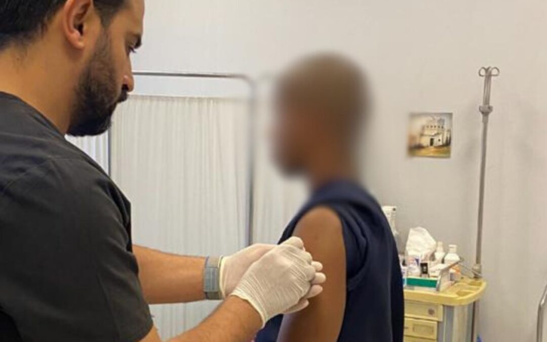 حملة تطعيم ضد الانفلونزا الموسمية في ملاحظة الدمام