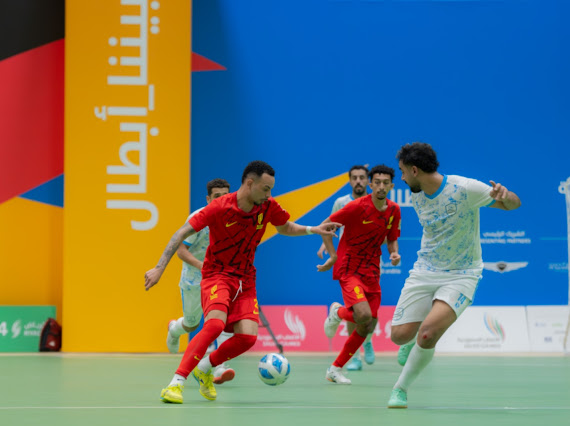 صالات القادسية يحقق الفوز الأول في الألعاب السعودية