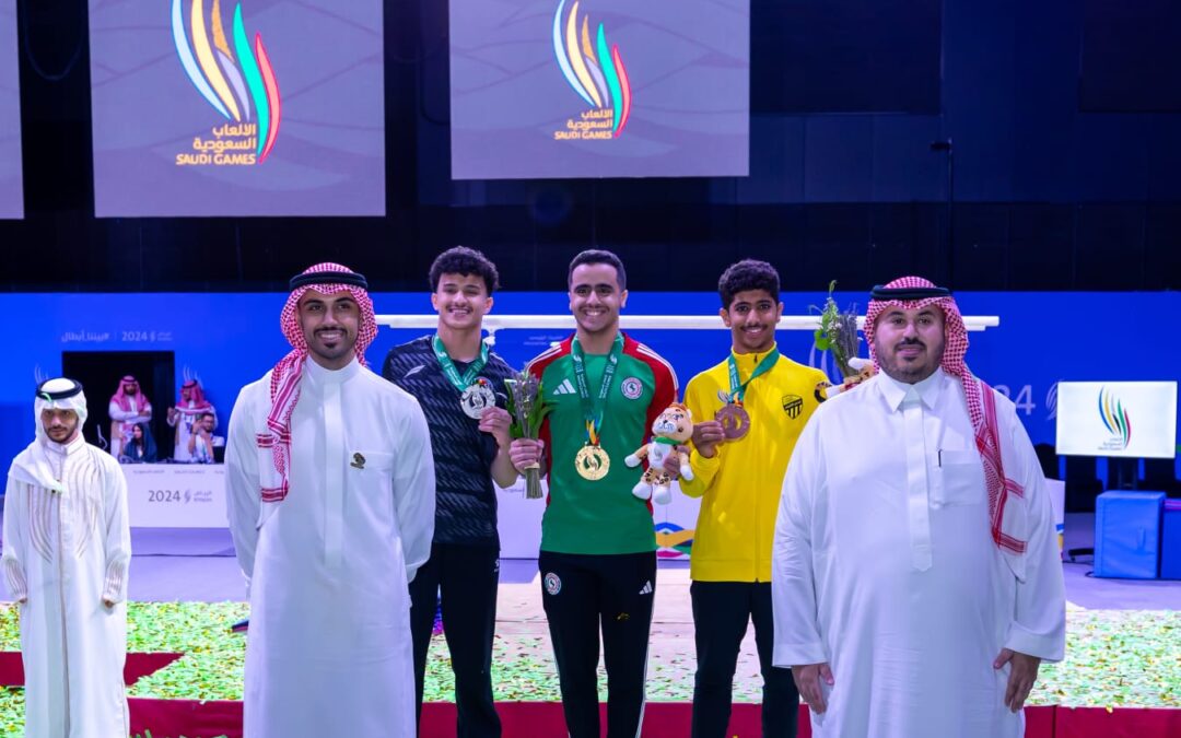 المزين يخطف ذهبية الجمباز للشباب