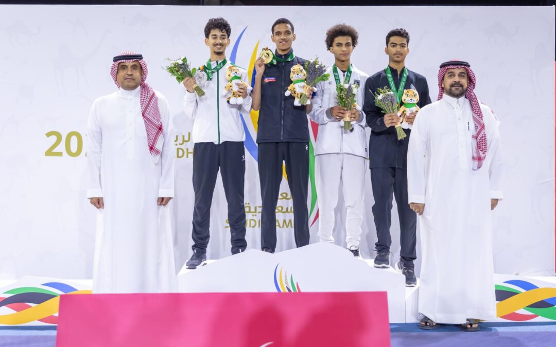 العمري يتوج أبطال شباب التايكوندو