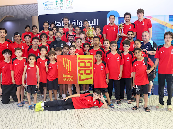 سباحة القادسية تحصد 53 ميدالية وأرقام قياسية في بطولة الشرقية