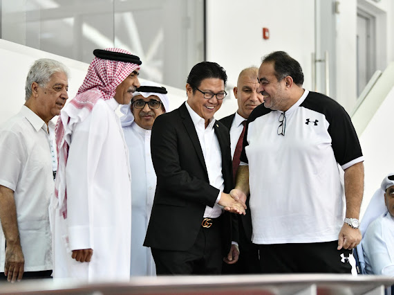 رئيس الاتحاد الآسيوي يحضر نهائيات البطولة العربية