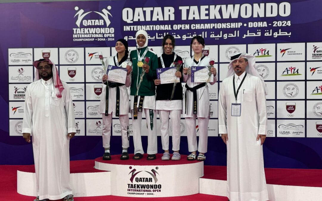 دنيا تجدد معانقة الذهب ..(37)ميدالية متنوعة حصيلة المنتخبات والفرق السعودية في دولية قطر للتايكوندو