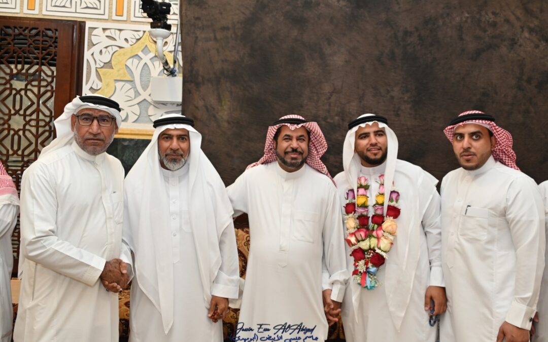 الزميل علي ابوخليل يحتفل بعقد قران أبنه الشاب “أحمد”