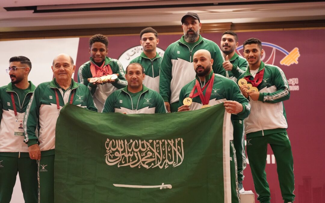 السعودية تتوج بطلة للعرب في رفع الأثقال بـ 8 بطولات