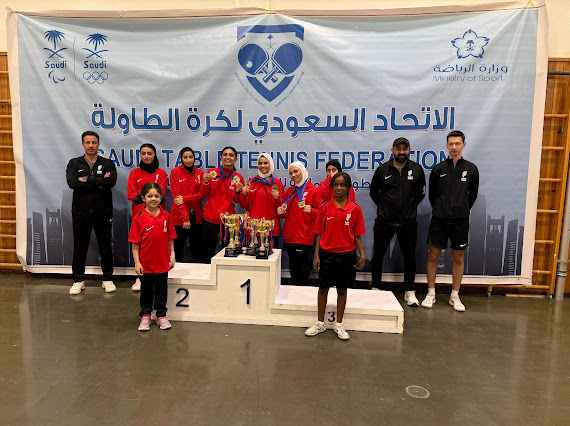 سيدات الطاولة .. ٦ ذهبيات في بطولة الأمير فيصل بن فهد