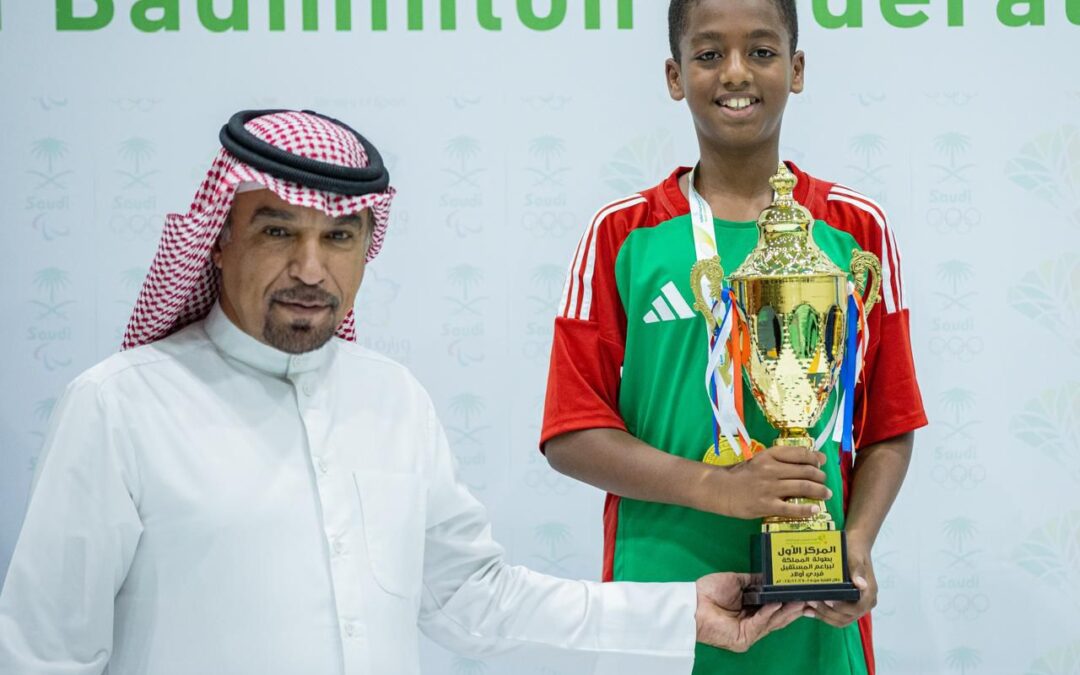 ياقوت.. بطل ذهبية براعم الريشة الطائرة