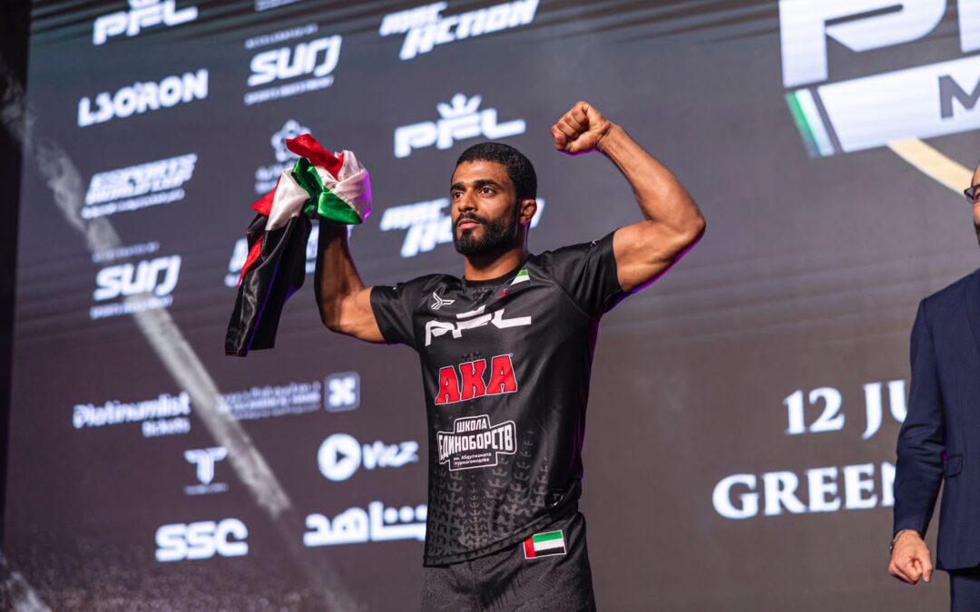 رابطة المقاتلين المحترفين تعلن عن بطاقة النزالات الكاملة لبطولة “طريق الأبطال إلى دبي”