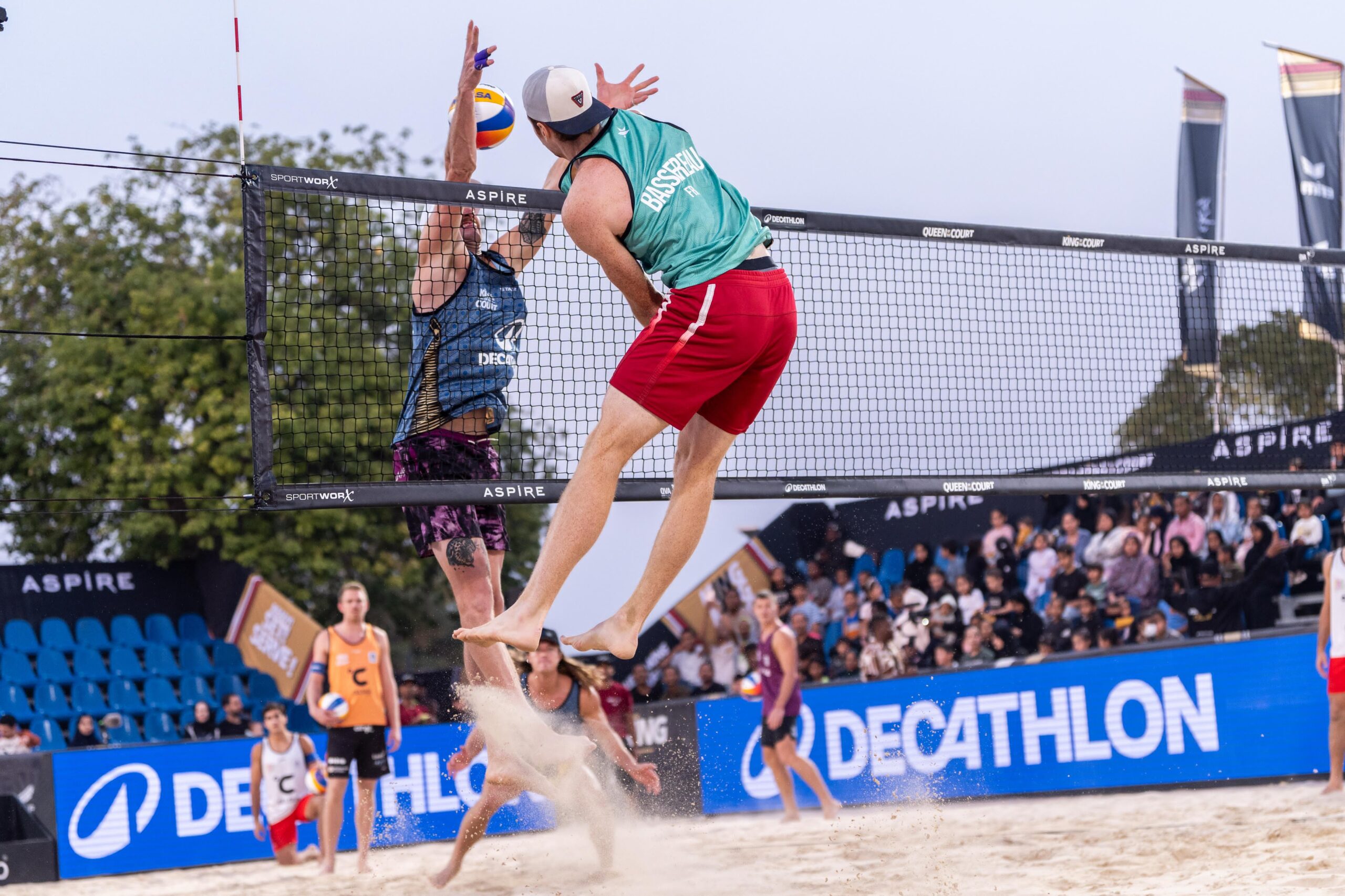 مؤسسة أسباير زون تستقطب نخبة أبطال الكرة الطائرة الشاطئية و فعاليات رياضية وترفيهية تضيء أجواء بطولة «الملكة والملك»