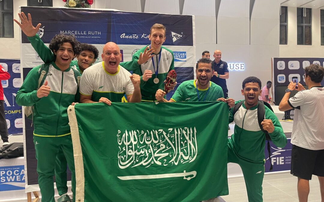 عابد يحقق فضية بطولة كأس العالم للمبارزة