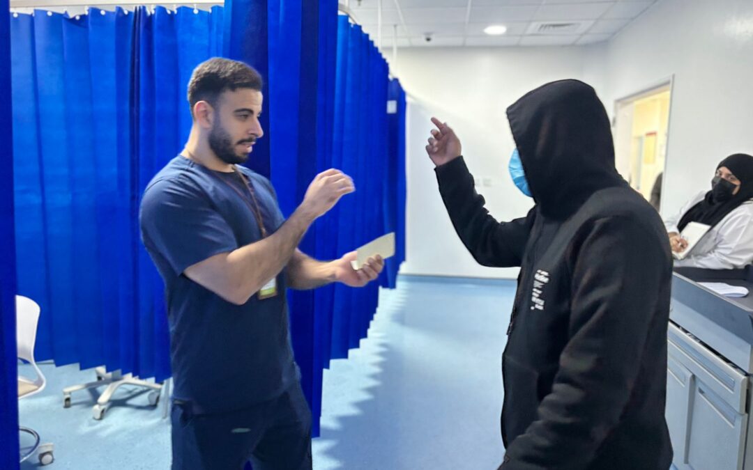 فرضية تختبر التعامل مع حالات الإعتداء على الممارس الصحي بمستشفى القطيف المركزي