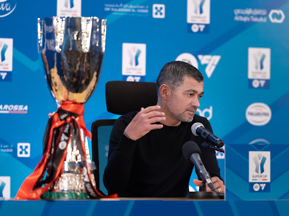 في المؤتمر الصحفي عقب نهائي السوبر الإيطالي..لياو: شكرًا لجماهير الرياض.. وإنزاغي يؤكد: الإرهاق سبب الخسارة