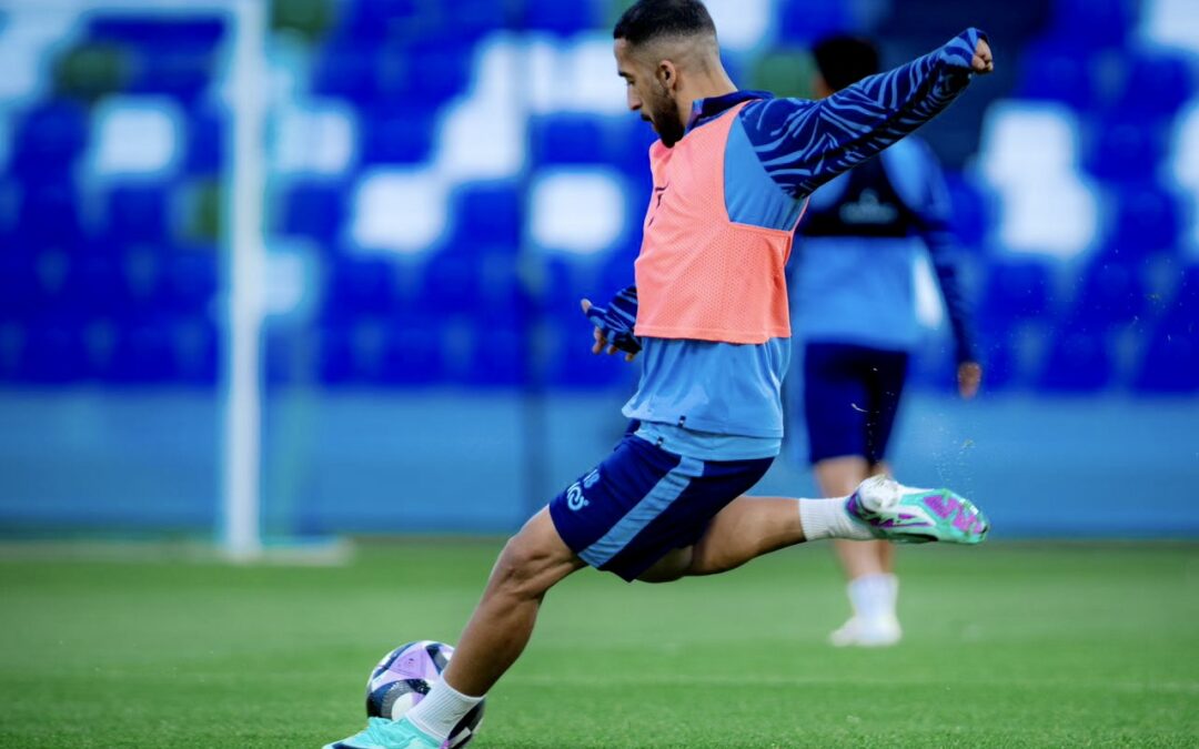 حضور شرفي كبير ورائع في تدريبات الفتح اليوم