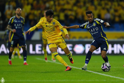 التعادل يحسم لقاء النصر والتعاون