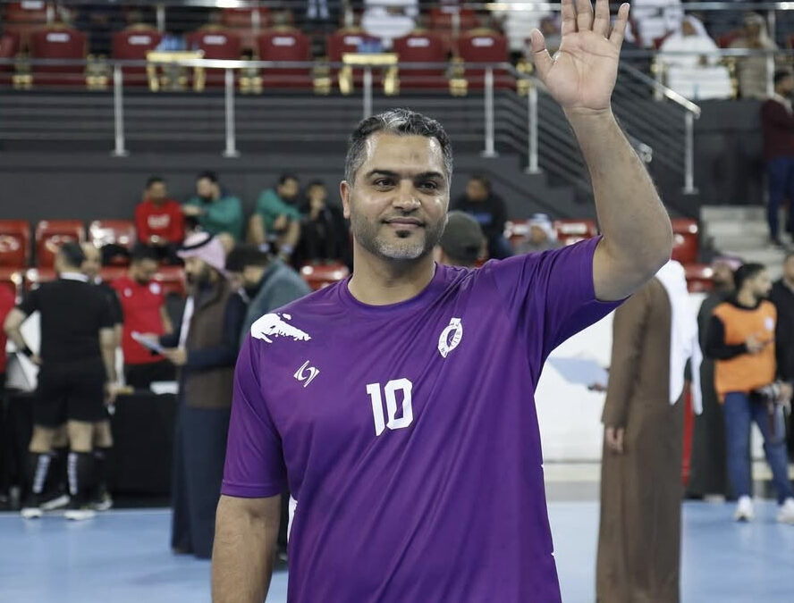 في حفل اعتزاله..الأسطورة “جعفر عبدالقادر” : أشكر سمو الشيخ خالد على رعايته حفل الاعتزال  وجمهور الخليج غالي على القلب