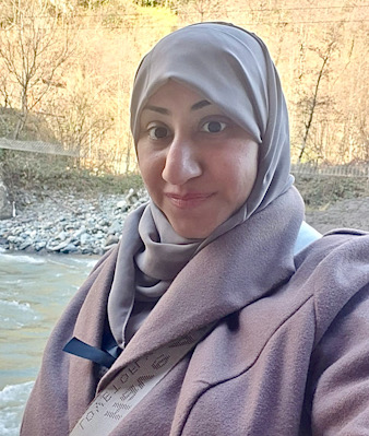 الدكتورة  “رحمه العامر  ” تبدع في  اوروبا