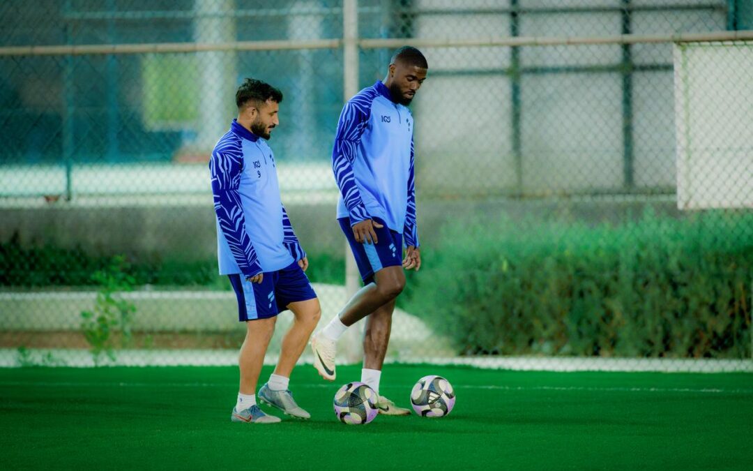 الفريق الفتحاوي يواصل تدريباته استعدادًا للقاء الأهلي