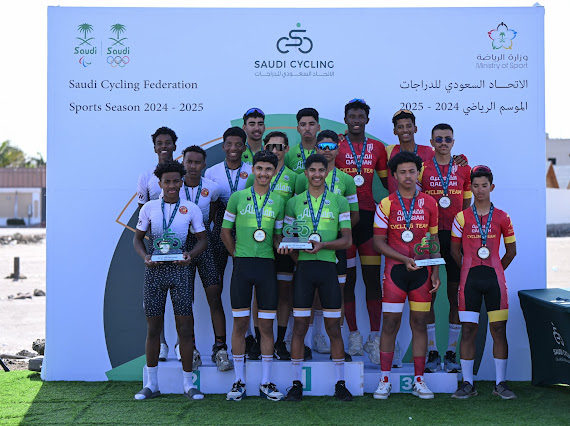 شباب القادسية يكسبون برونزية دوري الدراجات