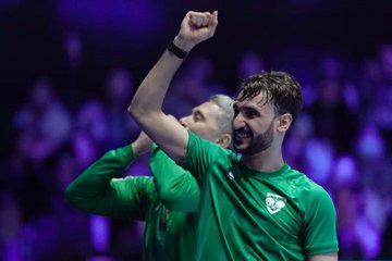 “الخضراوي “يحقق فوزاً تاريخياً لطاولة الأخضر على المصنف 27 عالمياً