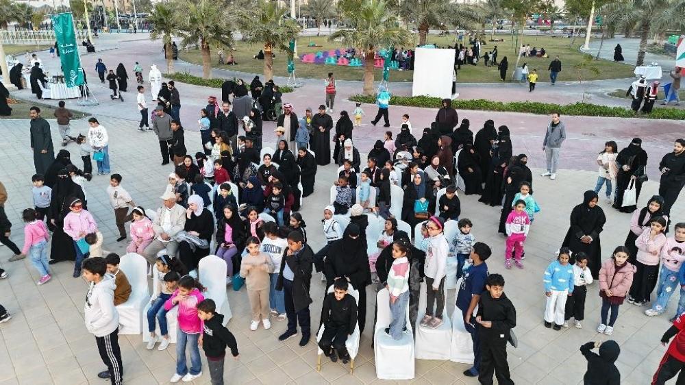 تمكين ضمان الدمام ..الاسر الضمانية المنتجة  تشارك في فعاليات بهجتنا في حديقتنا لتعزيز المشاركة المجتمعية