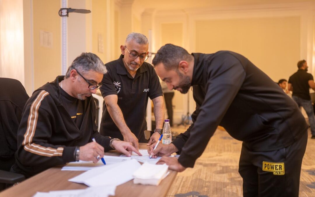 انطلاق ميزان بطولة المملكة لكمال الاجسام POWER GYM