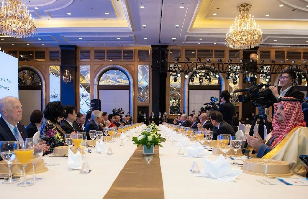 بن جلوي يشهد حفل الاستقبال الرسمي لدورة الألعاب الاسيوية الشتوية “هاربن2025”