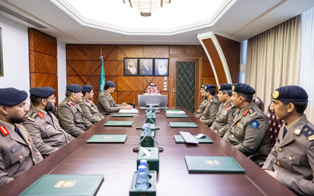 سمو أمير الشرقية يستقبل مدير الدفاع المدني بالمنطقة ويطّلع على جاهزيتهم لمواجهة الحالات الطارئة