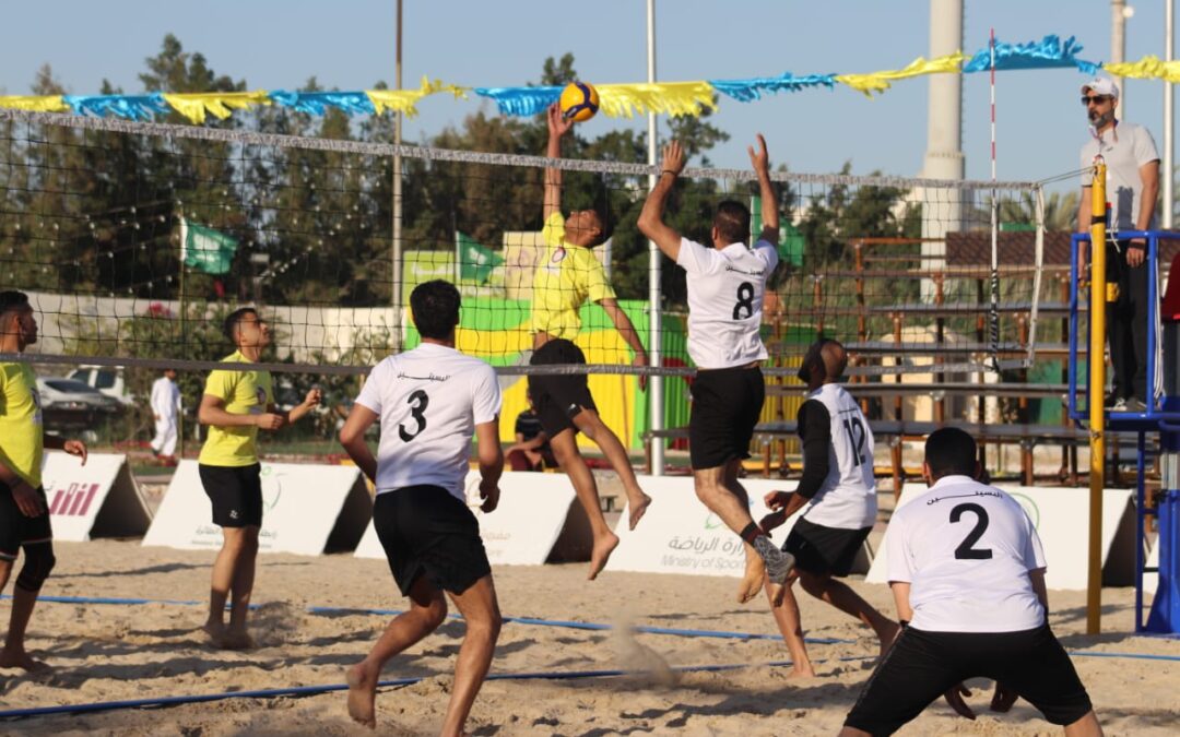 في نصف نهائي دورة الأزهر الرمضانية لكرة الطائرة  تغلب على فريق الجنبي ( 3-1 ) وطار لمواجهة الحبايب  وأبناء آل غلاب يقودون البسيتين للوصول للمباراة النهائية