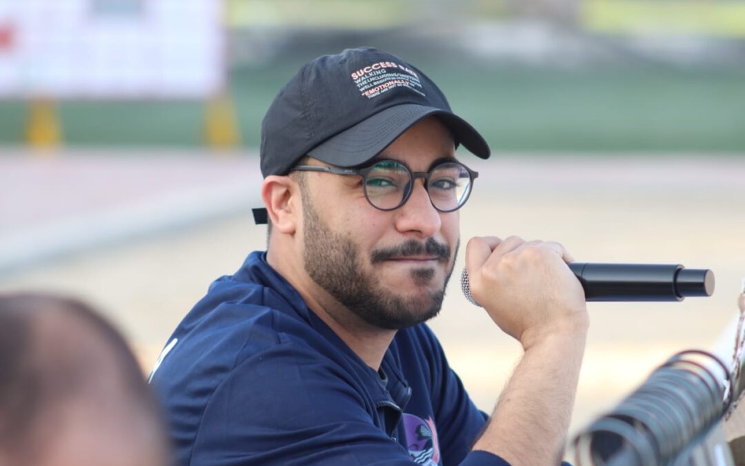 نجوم من بطولة الأزهر الرمضانية لكرة الطائرة  المعلقان آل محسن والغاوي شغف وتألق ومتعة للجماهير