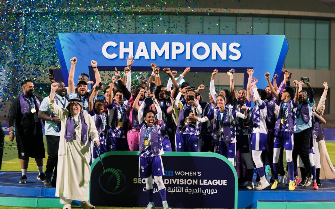 نجمة جدة تُحقق بطولة دوري الدرجة الثانية لكرة القدم النسائية في نسختها الأولى