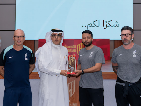 ورشة التغذية الصحية للرياضيين تجمع لاعبي الفئات السنية بنادي القادسية