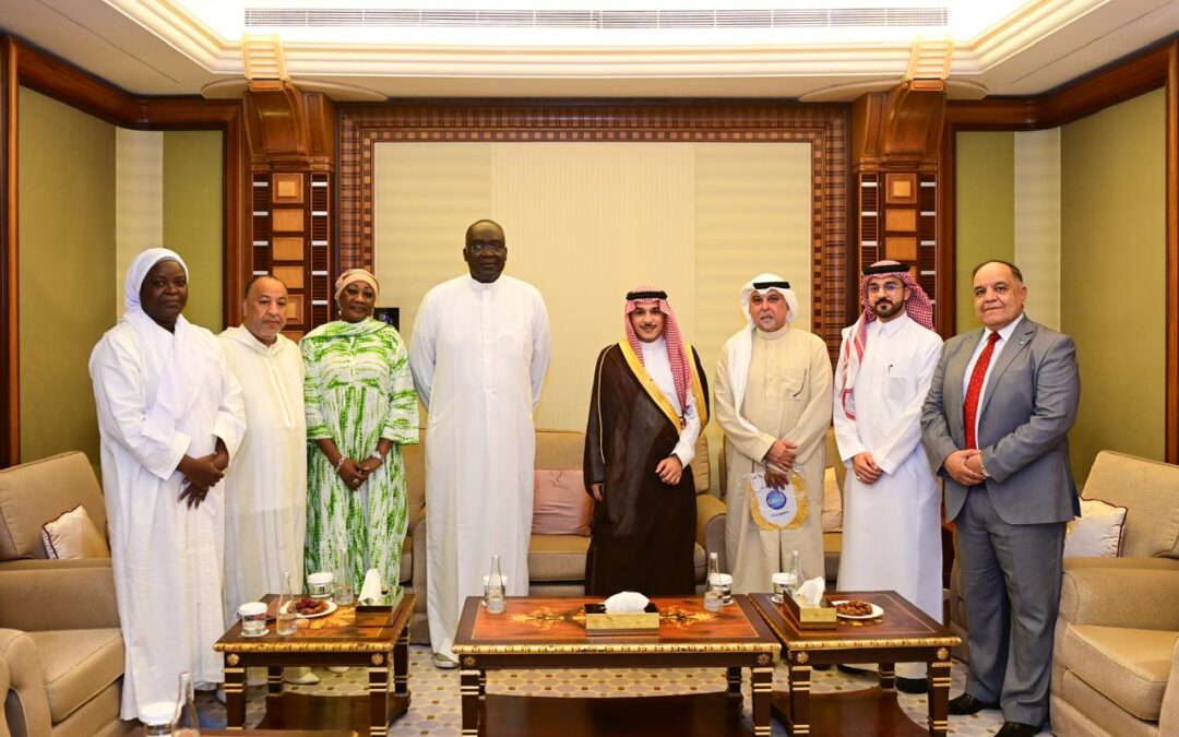 الرئيس يلتقي برئيس الاتحاد الأفريقي لكرة اليد