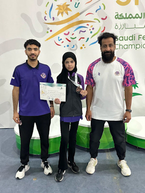 سيدات الهدى يحققن إنجازًا تاريخيًا في بطولة المملكة للمبارزة