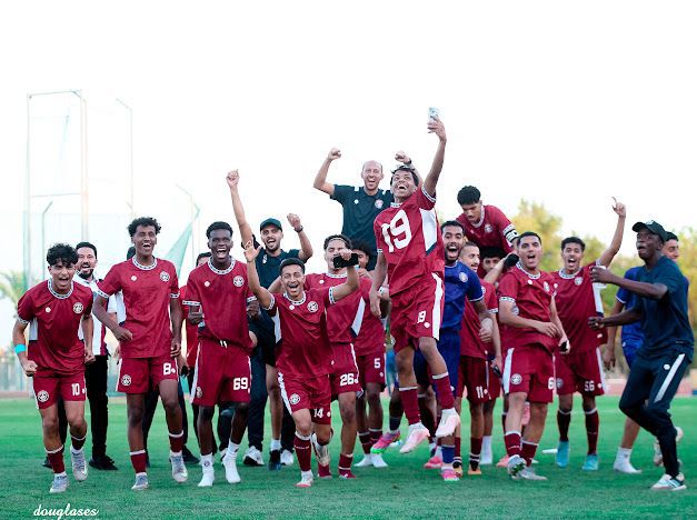 صعود فريق العدالة إلى الدوري الممتاز